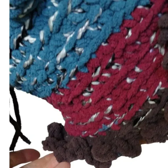 Slouchy, Boho Hat OOAK Handmade Crochet Free Hand Women's One Size - Picture 7 of 11